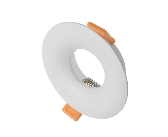 Lamp point GTV AURORA GU10 circle white IP20