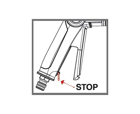 Metal watering gun with 3 modes GF GF80006902