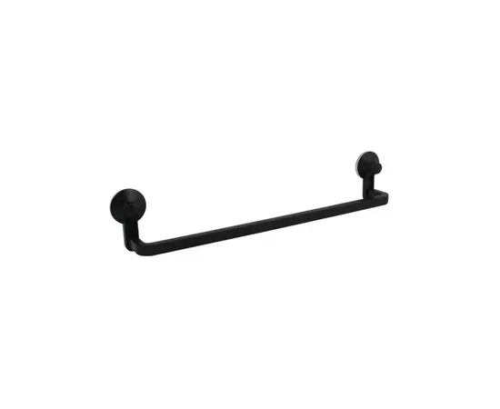 Towel holder with suction cups MSV ABS Noir Matt
