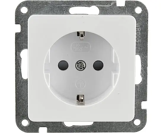 როზეტი DPM QAD1012W Schuko დამიწებით
