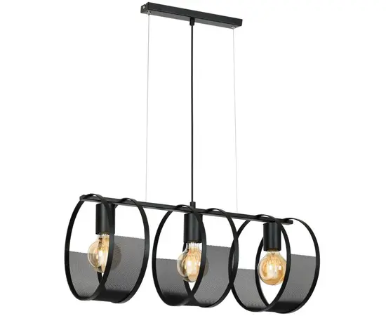 Люстра Luminex Siner 1377 3x60W E27 черная