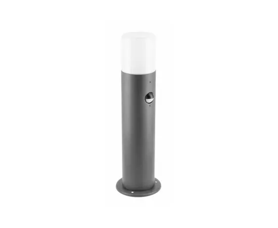 Светильник стойка GTV CORTA-P PIR 40 E27 IP44 графит GTV