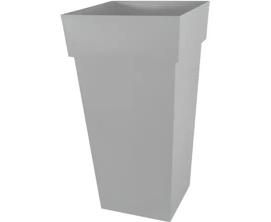 ქოთანი პლასტმასის EDA Plastiques POT TOSCANE XXL CARRE 98ლ 44 x 44 x 80,5სმ