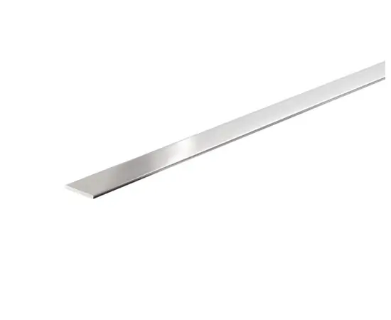 Aluminum strip Arcansas silver 20x2x2000 mm