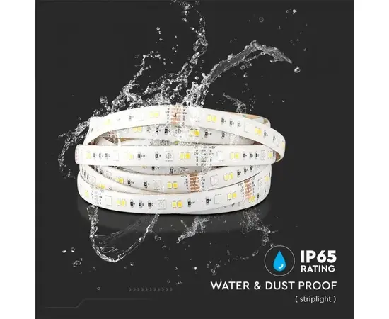 Светодиодная лента V-TAC 2628 SMD5050+2835 IP65 54LEDs RGB+W 5 м