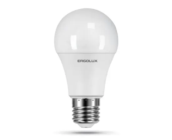 შუქდიოდური ნათურა Ergolux A60 4500K 11W E27