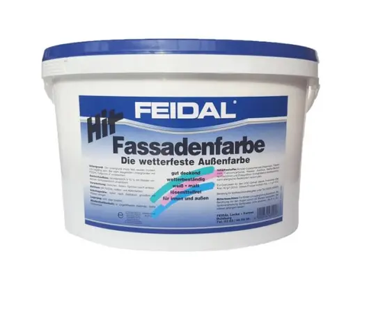 Дисперсионная краска Feidal Hit-Fassadenfarbe 2.5 л