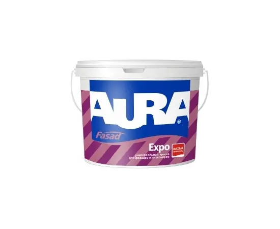 დისპერსიული საღებავი Eskaro Aura Fasad Expo 1 ლ