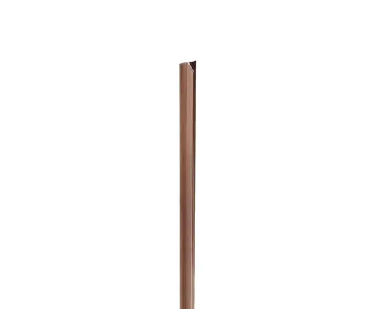 Aluminum profile T-shaped Arcansas copper glossy 15x15x1000 mm
