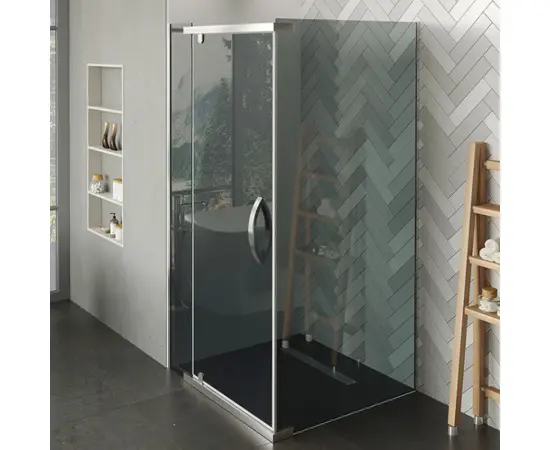 შუშა შხაპის Alex Baitler AB244-90 90x90x200 cm დაბურული