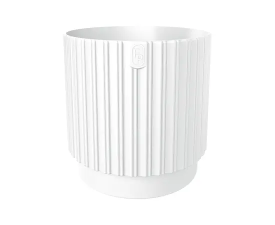 ქოთანი ყვავილის FORM PLASTIC Mika Cyli Petit Eco Recycled 26 white