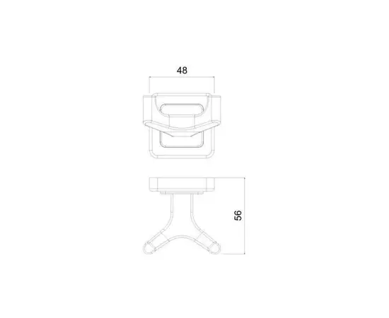 Вешалка для полотенец Tema Banyo Titan Model 71523-2