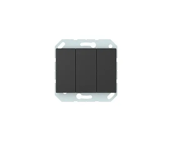 Switch without frame Vilma Express XP 500 3 key anthracite