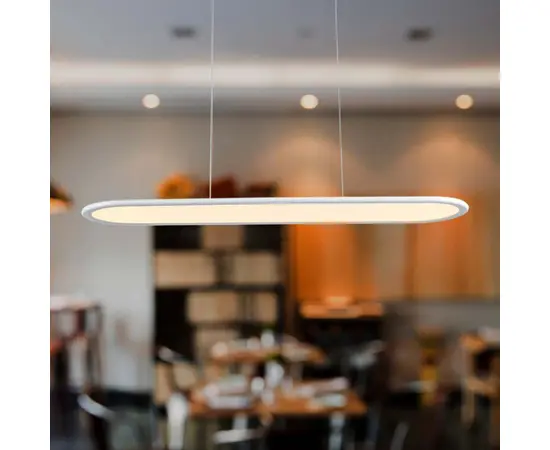 ჭაღი LED V-TAC 24W 3000K 3000Lm თეთრი ფერი 10048