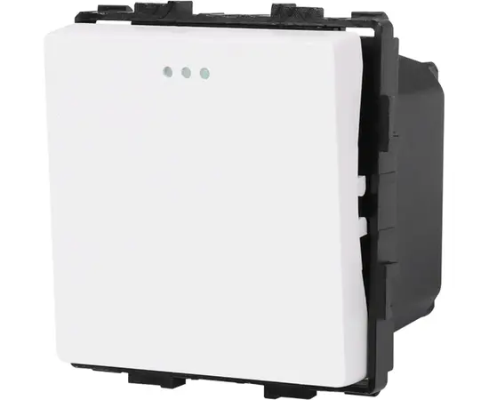 Выключатель Socket Style 1 1G-2W белый