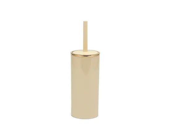Toilet brush Primanova Lenox Beige-Gold
