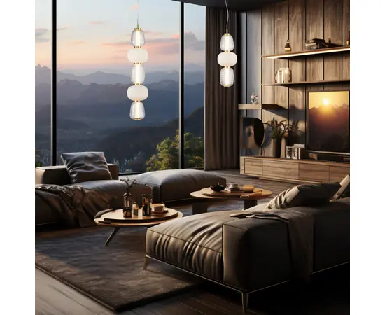 Подвес Milagro ML0361 40W CARO LED Золото