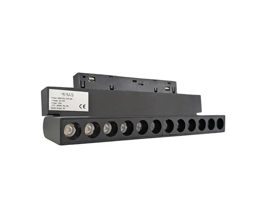 Светильник трека MIRAS LED 12W 3000K MRFG20-12W-BK