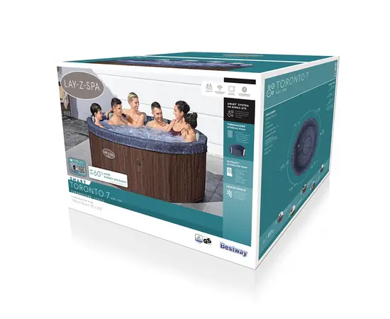 სპა აუზი მრგვალი Bestway 190x190x70სმ