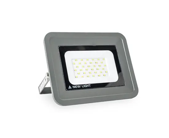 Прожектор LED New Light 10W серый E023E