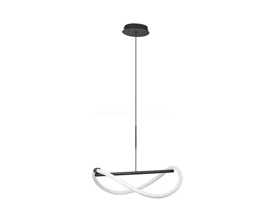 საკიდი Rabalux Serena LED 15W 4000K h1500 L450 შავი თეთრი