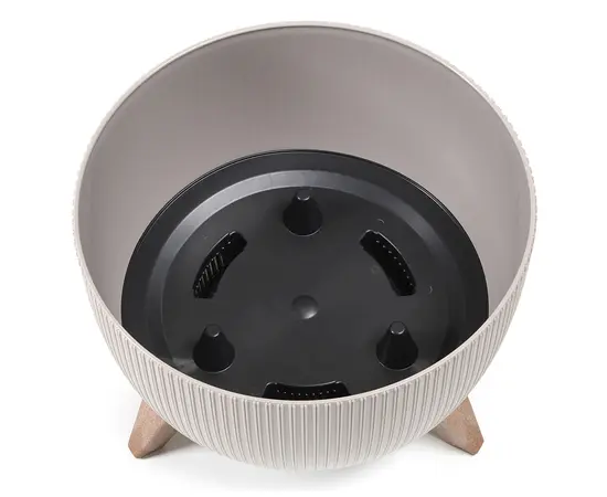 Горшок цветочный Lamela Bowl ROMA 400 jumper - white