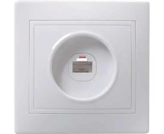 როზეტი IEK ETK10-K01-DM 1 თეთრი