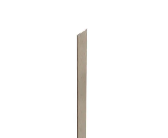 Aluminum strip Arcansas titanium glossy 20x2x1000 mm