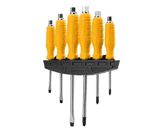 Screwdriver set Ingco HSGTDC180601 6 pcs