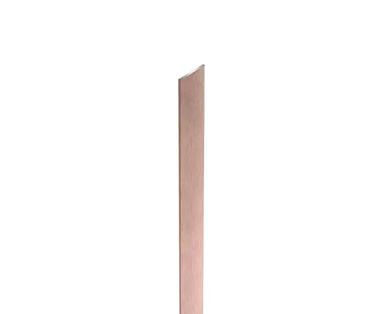 Aluminum strip Arcansas copper gloss 20x2x1000 mm