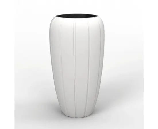 ქოთანი ყვავილის Lamela GAJA 400 - white 21,9L