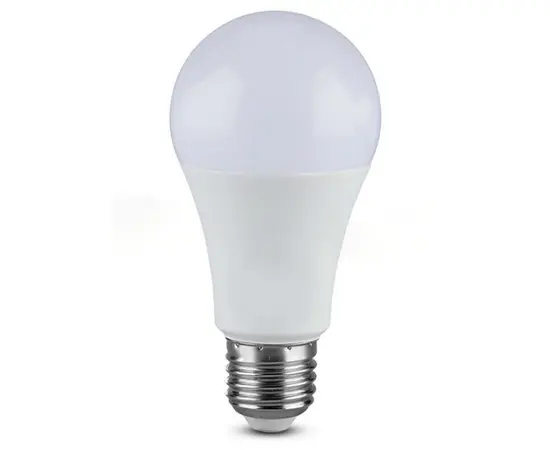ლედ ნათურა V-TAC 8,5W A60 E27 პლასტიკი 3000K 217260