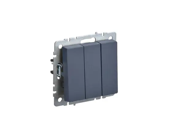 Switch without frame IEK BRITE 3 10A BC10-3-0-BrM