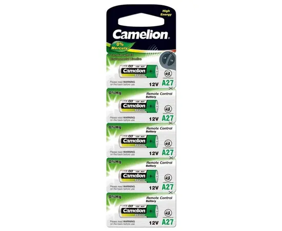 Battery Camelion A27-BP5 Alkaline 12V 5 pcs