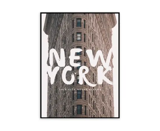 Картина на рамке Styler AB063 NEW YORK 50X70