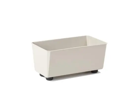 Flower pot Lamela SAGA 285x170 recycled box - beige 4,2L