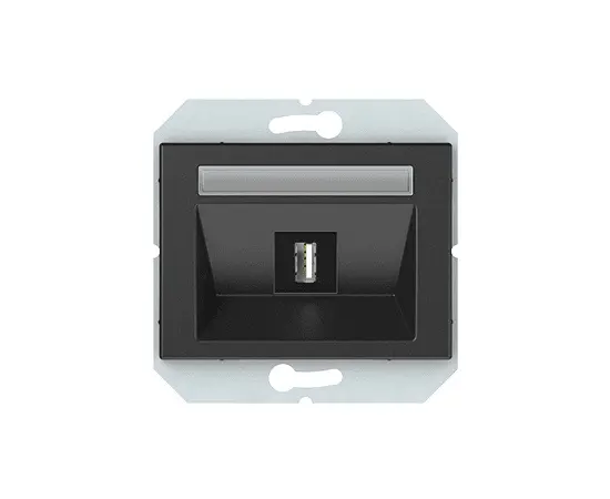 როზეტი Vilma Express XP 500 USB an 1 განყოფილებიანი ანტრაციტი