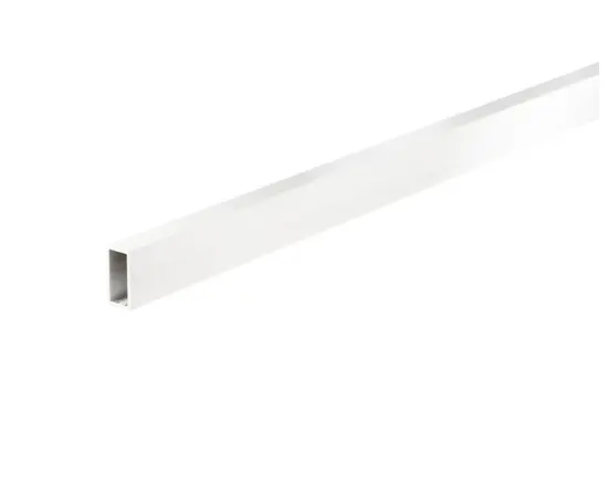 Aluminum profile rectangular Arcansas white 20x10x1000 mm