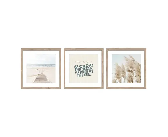Картина Styler FR441 SEASIDE 3x30x30 см
