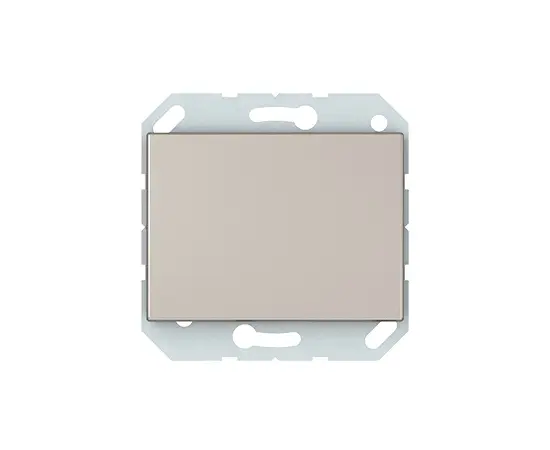 Switch pass-through without frame Vilma Express XP 500 P610-010-02 ch 1 key champagne