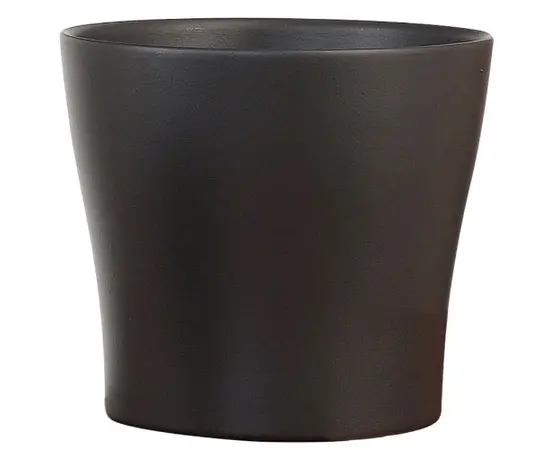 Ceramic pot for flowers Scheurich 808/11 ANTHRAZIT