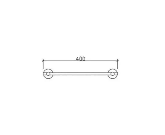 Bathroom hook Tema 71306 40 cm