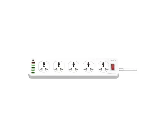 ქსელის ფილტრი LDNIO SC10610 10 2м 2500W 6 USB PD+QC