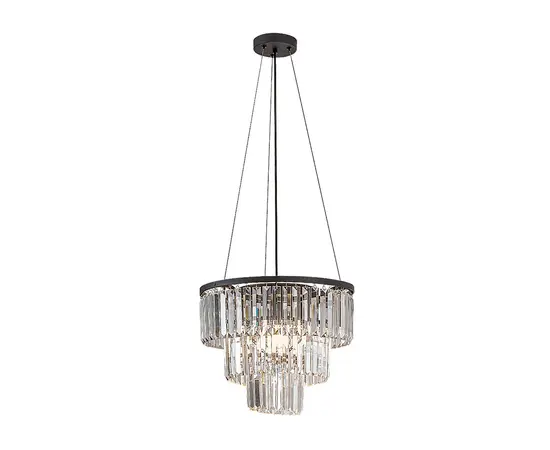 Люстра Rabalux 72265 Eloisa 3 E27 черный серебро