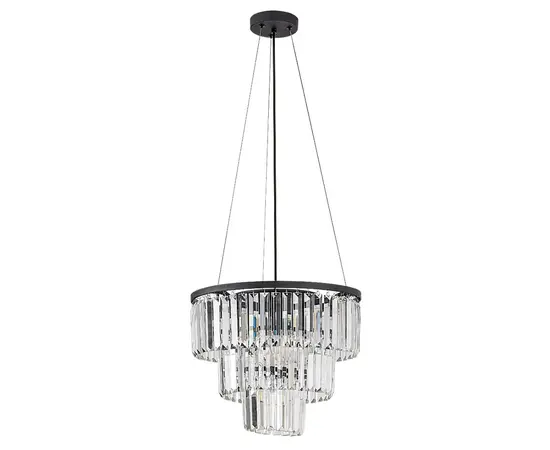 Люстра Rabalux 72265 Eloisa 3 E27 черный серебро