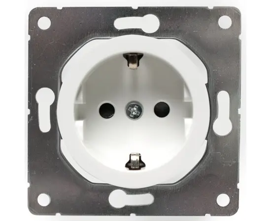 Power socket grounded DPM Soul SEU1012W 1 sectional white