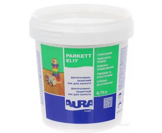 ლაქი Eskaro Aura Luxpro Parkett Elit 0.75 ლ