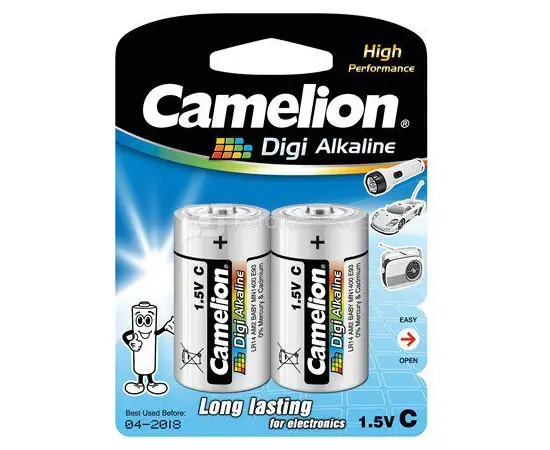 Battery Camelion LR14-BP2DG Digi Alkaline C 2 pcs