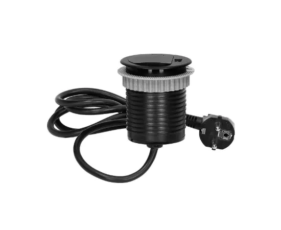 დამაგრძელებელი სამაგიდო ORNO 1х1,9მ USB Schuko 1373/B