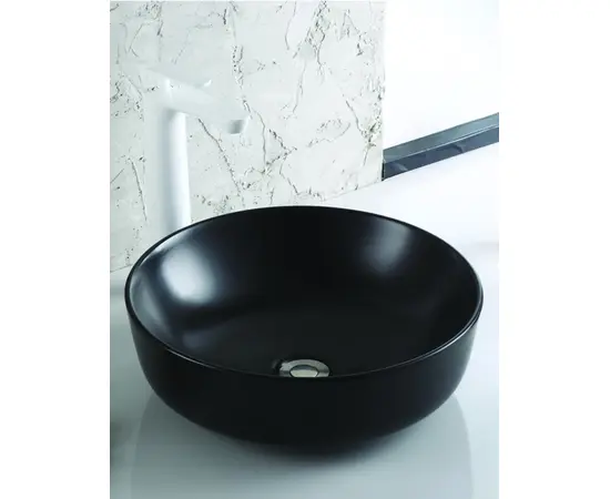 ხელსაბანი Osis Art basin დასადგამი 8434YW შავი